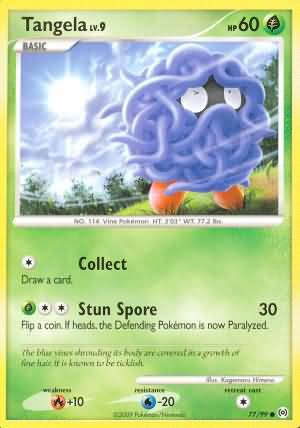 Tangela - 77/99 - Common available at 401 Games Canada