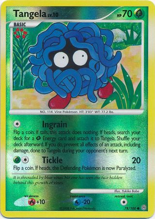 Tangela - 78/100 - Common - Reverse Holo available at 401 Games Canada