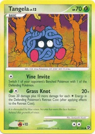 Tangela - 87/106 - Common available at 401 Games Canada