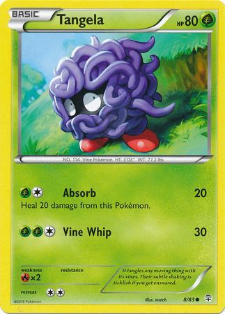 Tangela - 8/83 - Common available at 401 Games Canada