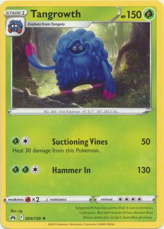 Tangrowth - 005/159 - Rare available at 401 Games Canada