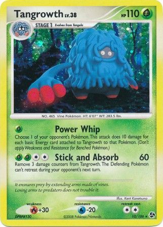 Tangrowth - 10/106 - Holo Rare available at 401 Games Canada