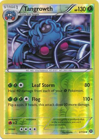 Tangrowth - 2/114 - Uncommon - Reverse Holo available at 401 Games Canada