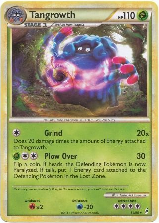 Tangrowth - 34/95 - Rare available at 401 Games Canada