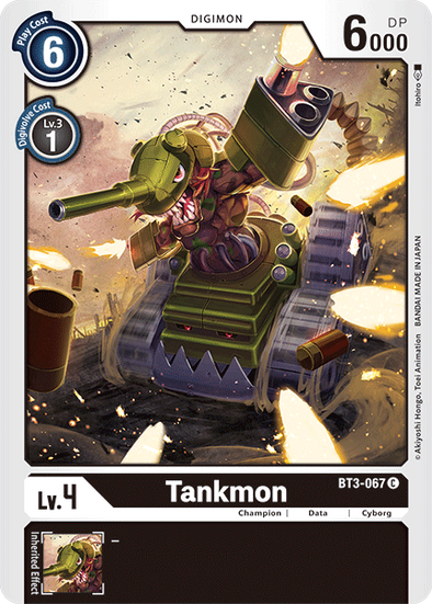 Tankmon - BT3-067 - Common available at 401 Games Canada