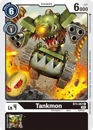 Tankmon (Tamer Party Vol. 4 Promo Alternate Art) - BT3-067 - Common available at 401 Games Canada