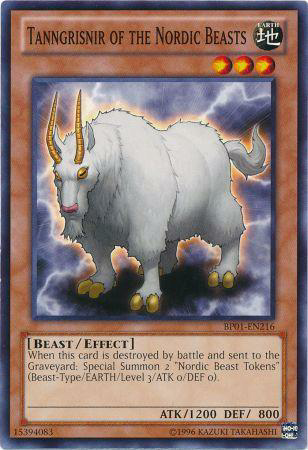 Tanngrisnir of the Nordic Beasts - BP01-EN216 - Common - Unlimited available at 401 Games Canada