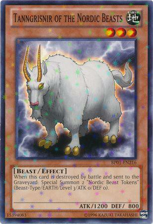 Tanngrisnir of the Nordic Beasts - BP01-EN216 - Starfoil Rare - Unlimited available at 401 Games Canada