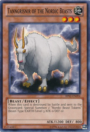 Tanngrisnir of the Nordic Beasts - BP02-EN094 - Common - Unlimited available at 401 Games Canada