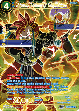 Tapion, Calamity Challenger - BT14-050 - Special Rare (SPR) available at 401 Games Canada