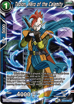 Tapion, Hero of the Calamity - BT14-049 - Common available at 401 Games Canada