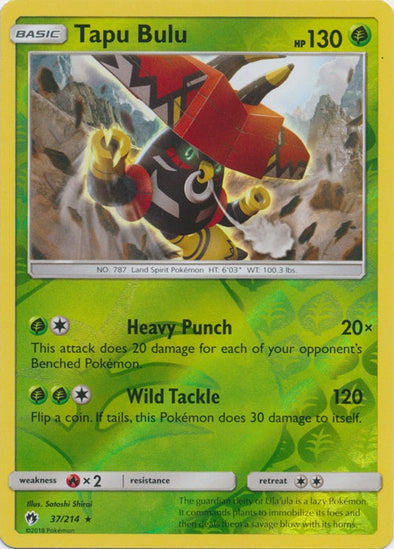 Tapu Bulu - 37/214 - Reverse Foil available at 401 Games Canada