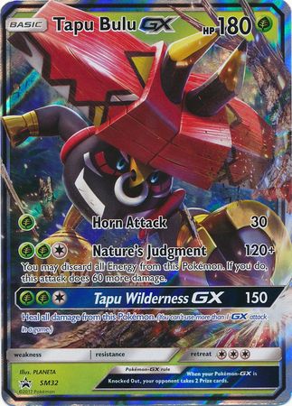 Tapu Bulu GX - SM32 - Promo available at 401 Games Canada