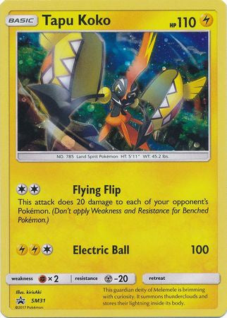 Tapu Koko - SM31 - Holo Promo available at 401 Games Canada