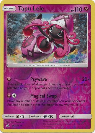 Tapu Lele - 94/156 - Rare - Reverse Holo available at 401 Games Canada