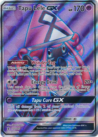 Tapu Lele GX - 137/145 - Full Art Ultra Rare available at 401 Games Canada