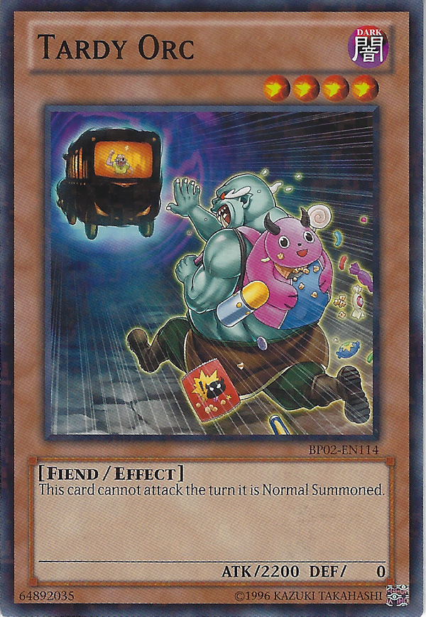 Tardy Orc - BP02-EN114 - Mosaic Rare - Unlimited available at 401 Games Canada