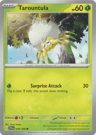 Tarountula - 018/198 - Common available at 401 Games Canada
