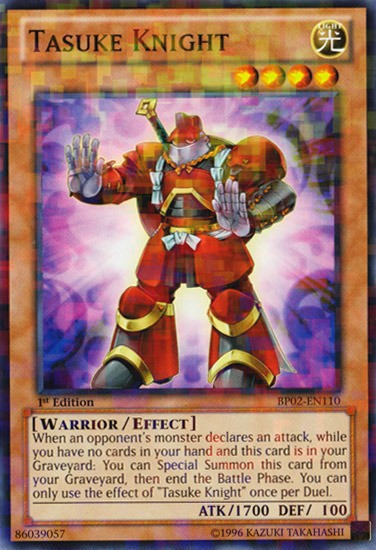 Tasuke Knight - BP02-EN110 - Mosaic Rare - 1st Edition available at 401 Games Canada