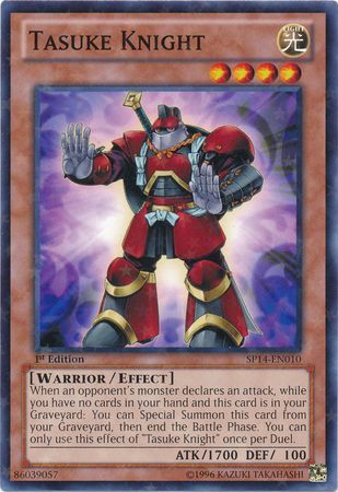 Tasuke Knight - SP14-EN010 - Common - 1st Edition available at 401 Games Canada