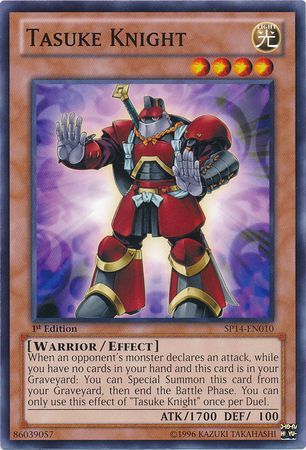 Tasuke Knight - SP14-EN010 - Starfoil Rare - 1st Edition available at 401 Games Canada