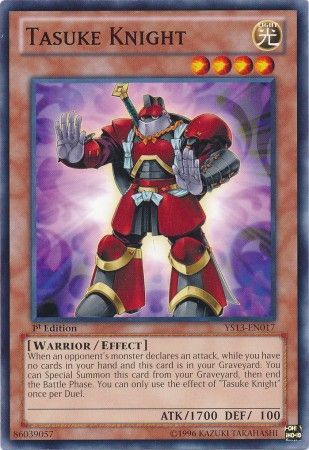 Tasuke Knight - YS13-EN017 - Common - 1st Edition available at 401 Games Canada