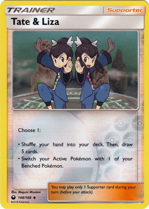 Tate & Liza - 148/168 - Uncommon - Reverse Holo available at 401 Games Canada