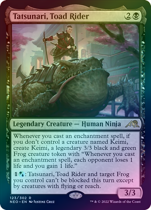 401 Games Canada - Tatsunari, Toad Rider (NEO) (Foil) 401 Games Canada - Tatsunari, Toad Rider (NEO) (Foil)