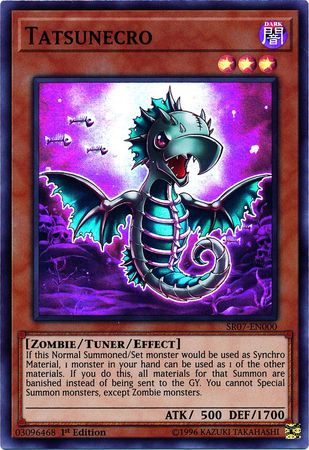 Tatsunecro - SR07-EN000 - Super Rare - 1st Edition available at 401 Games Canada