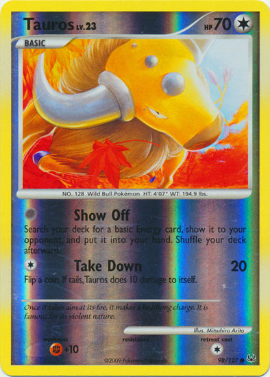 Tauros - 98/127 - Common - Reverse Holo available at 401 Games Canada