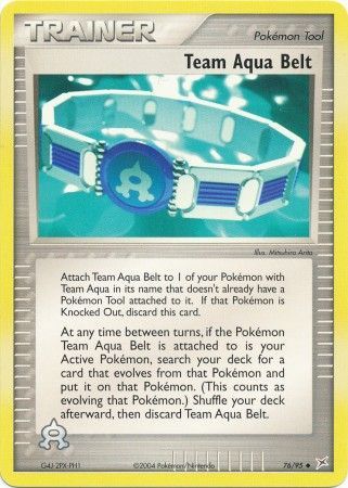 Team Aqua Belt - 76/95 - Uncommon available at 401 Games Canada