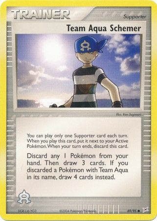 Team Aqua Schemer - 69/95 - Common available at 401 Games Canada