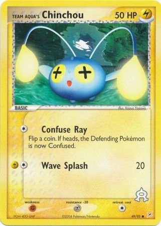 Team Aqua's Chinchou - 49/95 - Common available at 401 Games Canada