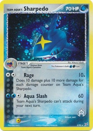 Team Aqua's Sharpedo - 5/95 - Holo Rare available at 401 Games Canada