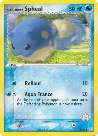 Team Aqua's Spheal - 57/95 - Common available at 401 Games Canada