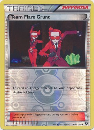 Team Flare Grunt - 129/146 - Uncommon - Reverse Holo available at 401 Games Canada