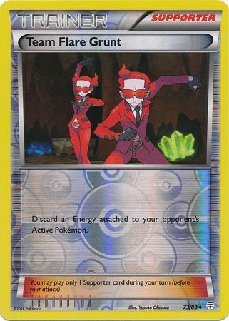 Team Flare Grunt - 73/83 - Uncommon - Reverse Holo available at 401 Games Canada