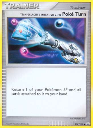 Team Galactic's Invention G-105 Poke Turn - 118/127 - Uncommon available at 401 Games Canada