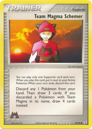 Team Magma Schemer - 70/95 - Common available at 401 Games Canada