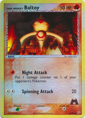 Team Magma's Baltoy - 61/95 - Common - Reverse Holo available at 401 Games Canada