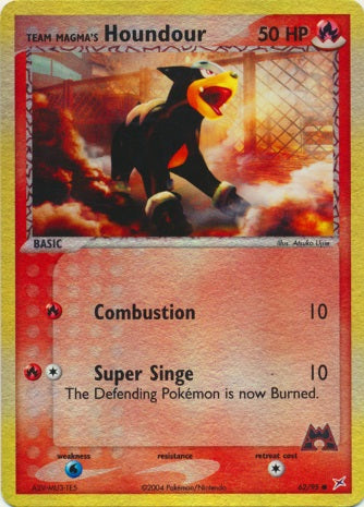 Team Magma's Houndour - 62/95 - Common - Reverse Holo available at 401 Games Canada