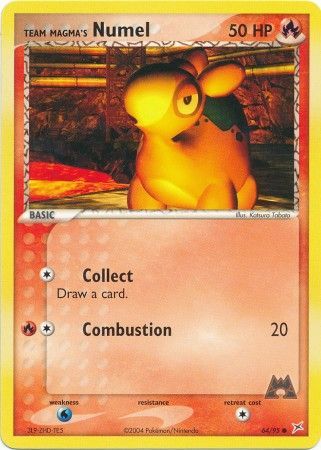 Team Magma's Numel - 64/95 - Common available at 401 Games Canada