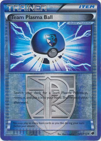 Team Plasma Ball - 105/116 - Uncommon - Reverse Holo available at 401 Games Canada