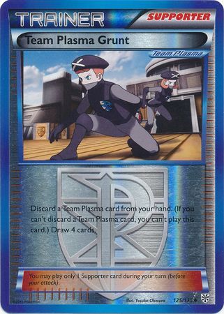 Team Plasma Grunt - 125/135 - Uncommon - Reverse Holo available at 401 Games Canada