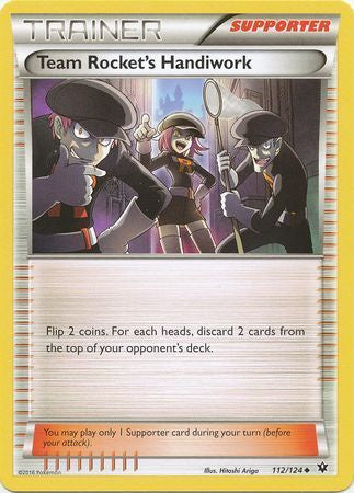 Team Rocket's Handiwork - 112/124 - Uncommon available at 401 Games Canada