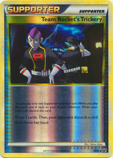 Team Rocket's Trickery - 78/90 - Uncommon - Reverse Holo available at 401 Games Canada