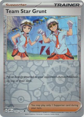 Team Star Grunt - 195/197 - Common - Reverse Holo available at 401 Games Canada