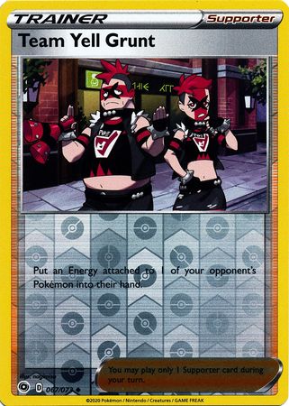 Team Yell Grunt - 067/073 - Uncommon - Reverse Holo available at 401 Games Canada