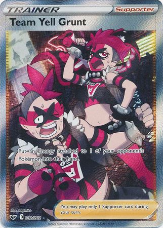 Team Yell Grunt - 202/202 - Full Art Ultra Rare available at 401 Games Canada