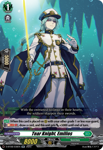 Tear Knight, Emilios - D-BT08/030 - Double Rare available at 401 Games Canada